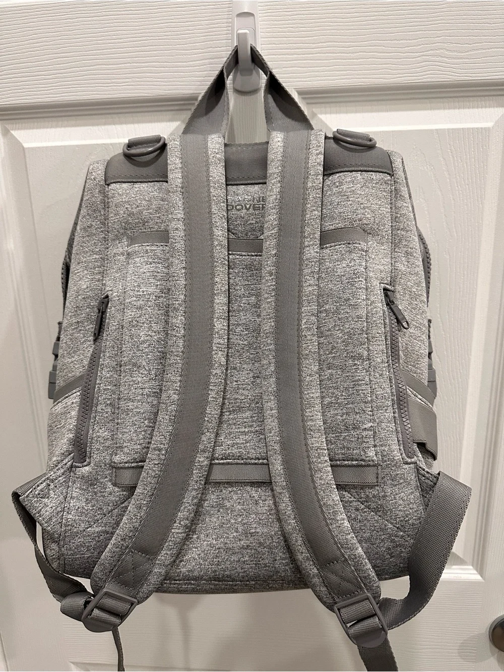 Dagne Dover Indi heather grey diaper bag large